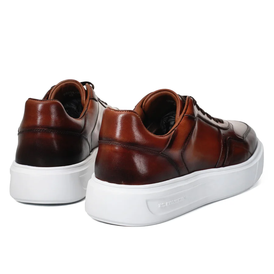 Baskets habillées décontractées peintes à la main